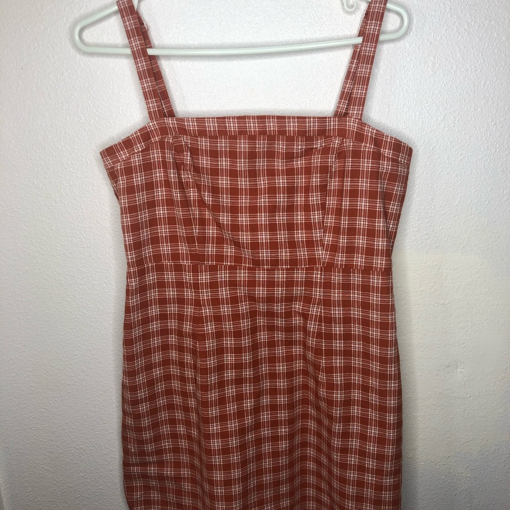 Checkered Mini-Dress